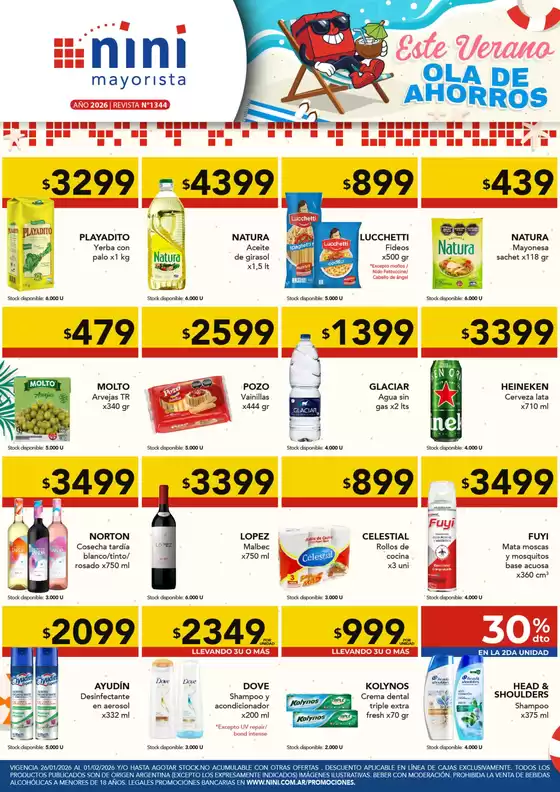 Catálogo Nini Mayorista en San Salvador (Entre Ríos) | Revista Nini Mayorista | 2026-01-26T00:00:00.000Z - 2026-02-01T00:00:00.000Z
