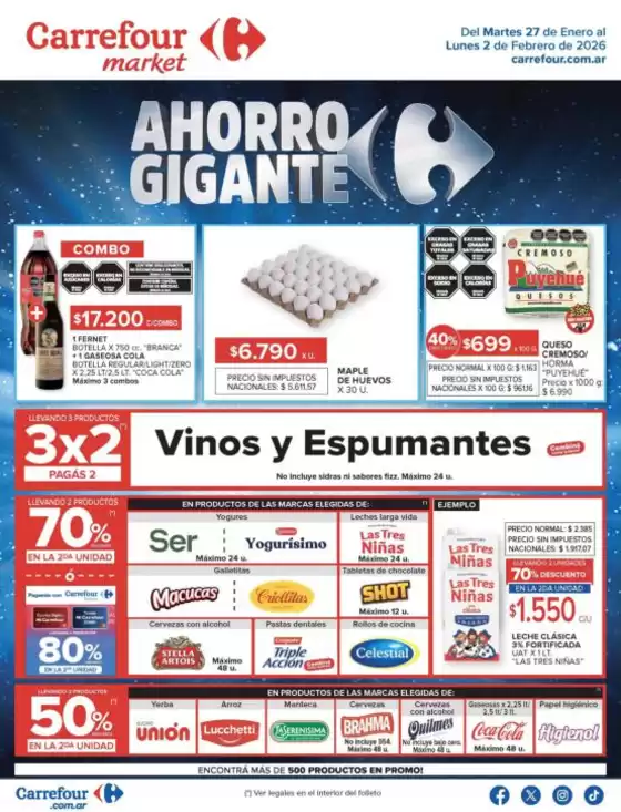 Catálogo Carrefour Market | Carrefour Market 27 Enero | 2026-01-27T00:00:00.000Z - 2026-02-03T00:00:00.000Z