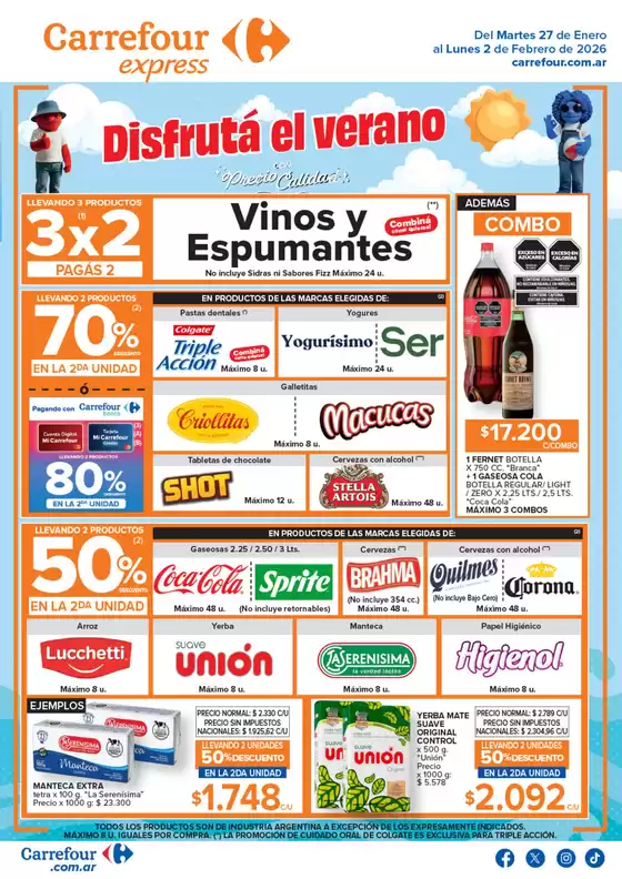 Catálogo Carrefour Express | Carrefour Express 27 Enero | 2026-01-27T00:00:00.000Z - 2026-02-03T00:00:00.000Z