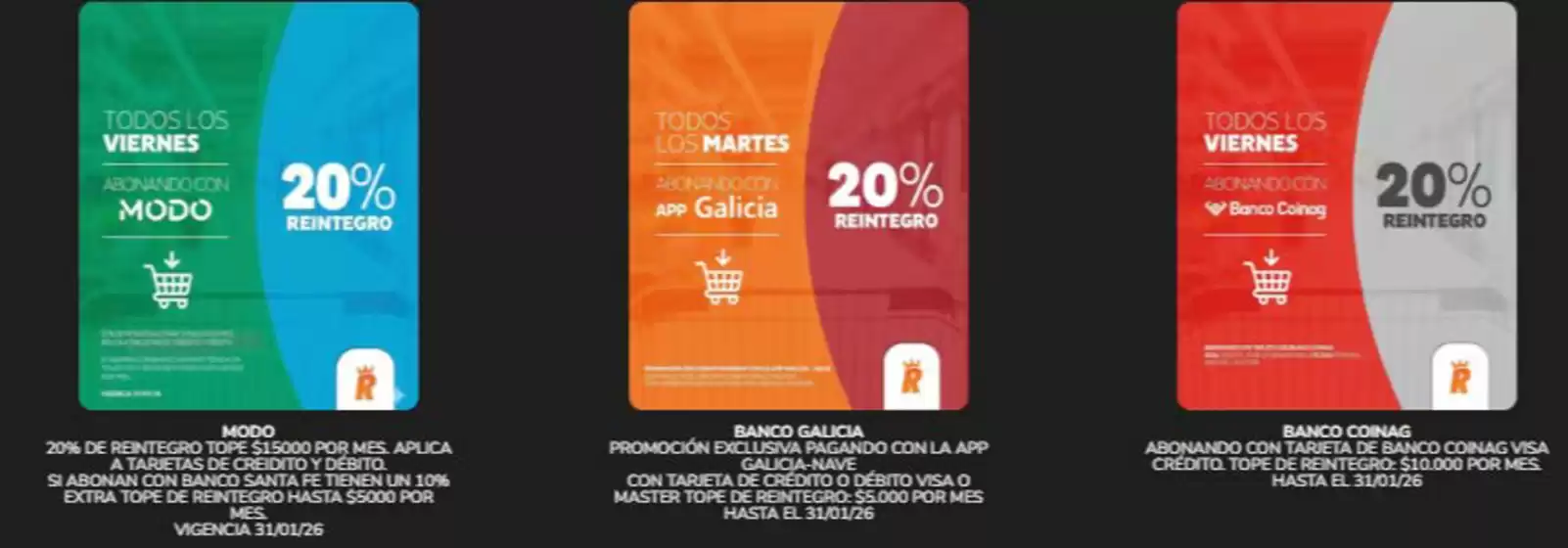 Catálogo Supermercados La Reina en Mar del Plata | Promociónes bancarias | 2026-01-27T00:00:00.000Z - 2026-01-31T00:00:00.000Z