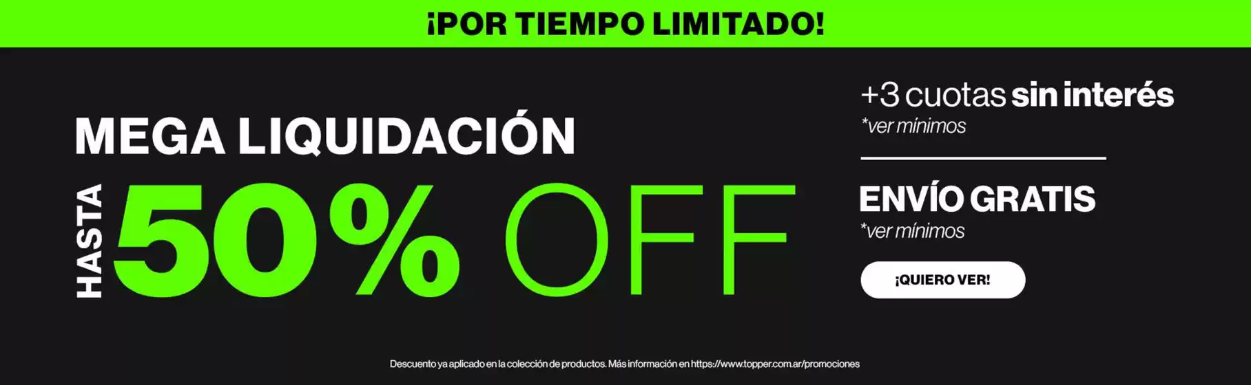 Catálogo Topper | Por tiempo limitado! Hasta 50% off | 2026-01-28T00:00:00.000Z - 2026-02-11T00:00:00.000Z