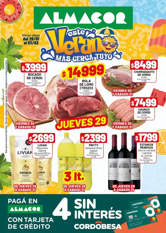 Catálogo Almacor | Ofertas Almacor | 2026-01-29T00:00:00.000Z - 2026-02-03T00:00:00.000Z