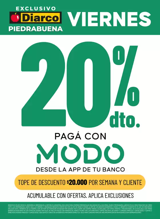 Catálogo Diarco en Monte Hermoso | ESPECIAL MODO PIEDRABUENA | 2026-01-30T00:00:00.000Z - 2026-01-30T00:00:00.000Z