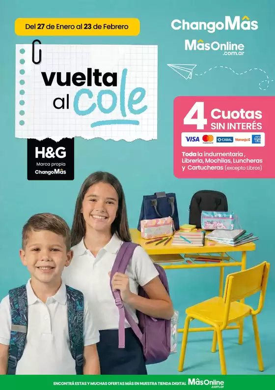 Catálogo Changomas | Vuelta al cole | 2026-01-30T00:00:00.000Z - 2026-02-23T00:00:00.000Z