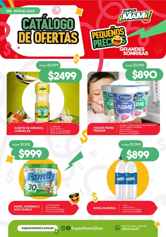 Catálogo Super Mami en Buenos Aires | Catálogo de ofertas | 2026-01-30T00:00:00.000Z - 2026-02-03T00:00:00.000Z