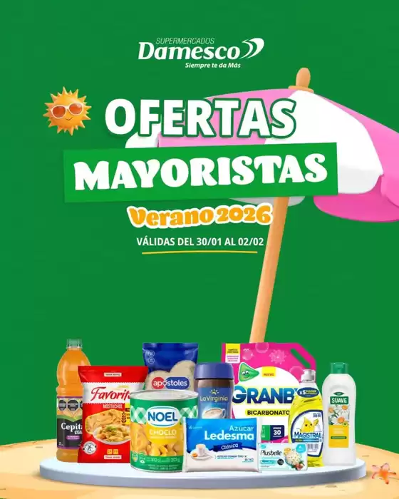 Catálogo Supermercados Damesco en Villa Adelina | Descuentos y promociones | 2026-01-30T00:00:00.000Z - 2026-02-02T00:00:00.000Z