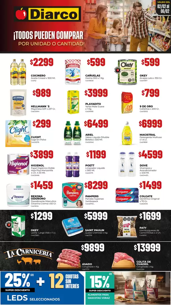 Catálogo Diarco en San Miguel de Tucumán | OFERTAS TDF | 2026-02-02T00:00:00.000Z - 2026-02-06T00:00:00.000Z