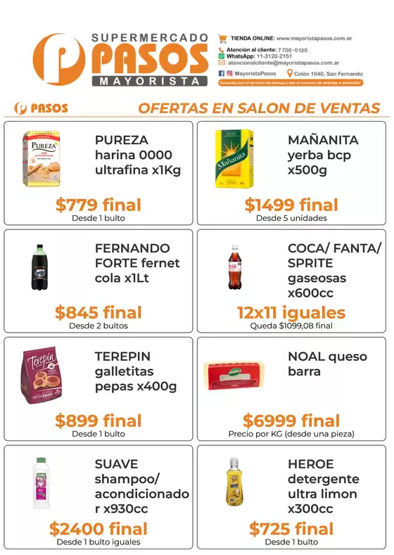 Catálogo Pasos Supermercado | Super Ofertas | 2026-02-02T00:00:00.000Z - 2026-02-08T00:00:00.000Z