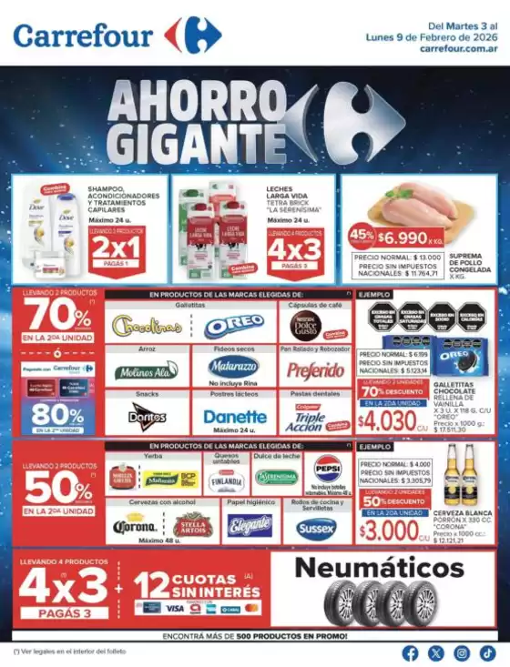 Catálogo Carrefour en Juan Bautista Alberdi (Tucumán) | Carrefour Hiper 03 Febrero | 2026-02-03T00:00:00.000Z - 2026-02-10T00:00:00.000Z