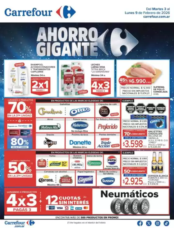 Catálogo Carrefour | Carrefour Hiper 03 Febrero | 2026-02-03T00:00:00.000Z - 2026-02-10T00:00:00.000Z