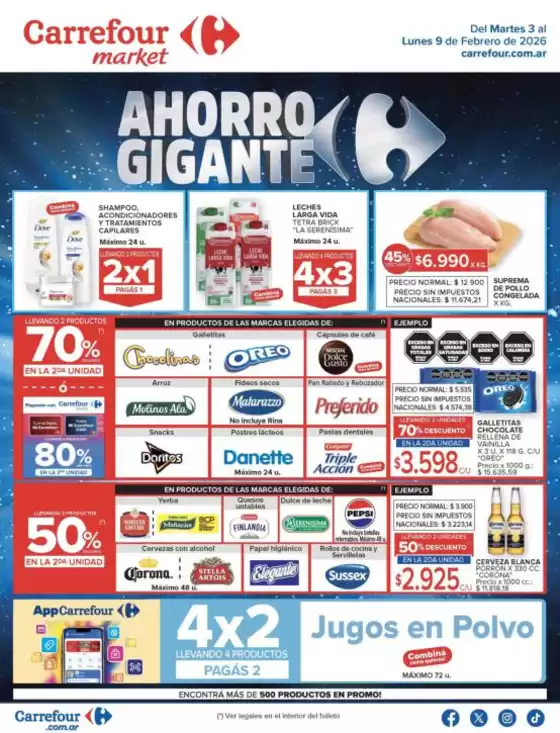 Catálogo Carrefour Market | Carrefour Market 03 Febrero | 2026-02-03T00:00:00.000Z - 2026-02-10T00:00:00.000Z