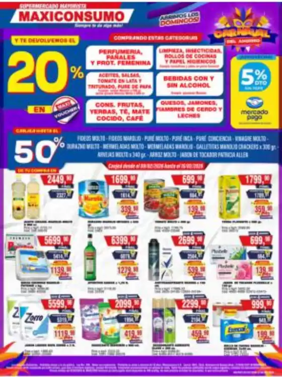 Catálogo Maxiconsumo | Ofertas Maxiconsumo | 2026-02-18T00:00:00.000Z - 2026-02-25T00:00:00.000Z