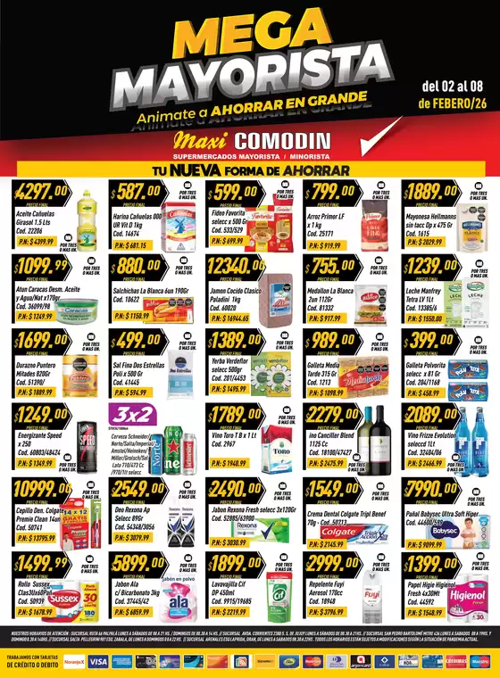 Catálogo Supermercados Comodin en Córdoba | 2030259 | 2026-02-02T00:00:00.000Z - 2026-02-08T00:00:00.000Z