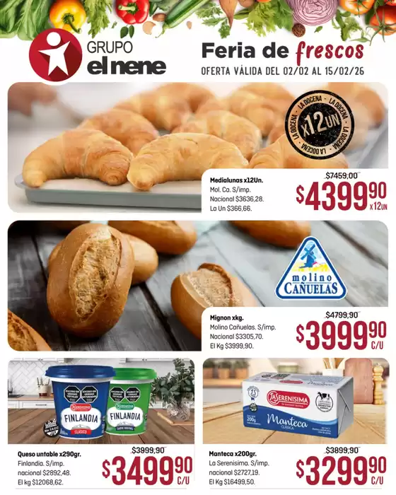 Catálogo El Nene en Córdoba | Nuestras mejores ofertas para ti | 2026-02-02T00:00:00.000Z - 2026-02-15T00:00:00.000Z