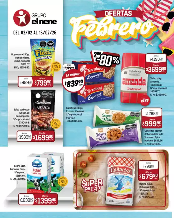 Catálogo El Nene en Córdoba | Ofertas exclusivas para nuestros clientes | 2026-02-02T00:00:00.000Z - 2026-02-15T00:00:00.000Z