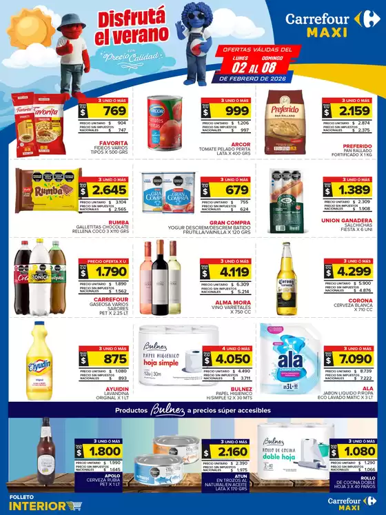 Catálogo Carrefour Maxi | Carrefour Maxi 02 Febrero | 2026-02-02T00:00:00.000Z - 2026-02-09T00:00:00.000Z