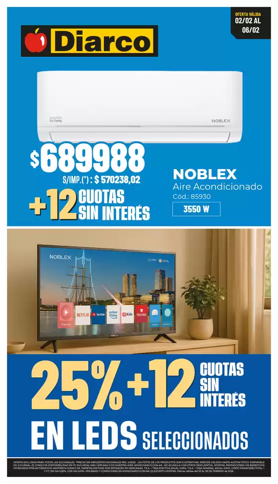 Catálogo Diarco | ESPECIAL ELECTRO | 2026-02-03T00:00:00.000Z - 2026-02-06T00:00:00.000Z