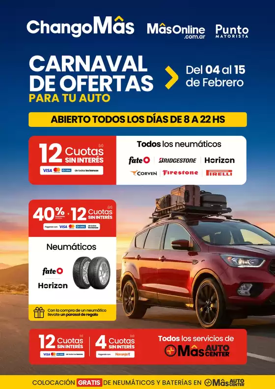 Catálogo Changomas en Cariló | Carnaval de ofertas | 2026-02-04T00:00:00.000Z - 2026-02-15T00:00:00.000Z