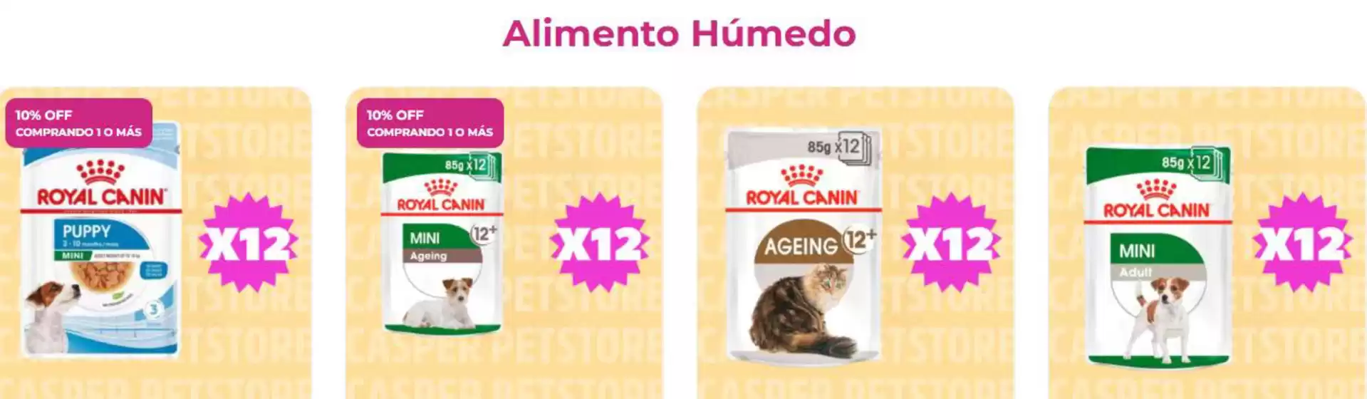 Catálogo Casper Pet Store en Cariló | Alimento Humedo | 2026-02-04T00:00:00.000Z - 2026-02-17T00:00:00.000Z