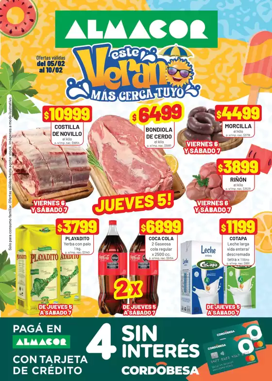 Catálogo Almacor en Floresta Oeste | Ofertas Almacor | 2026-02-05T00:00:00.000Z - 2026-02-10T00:00:00.000Z