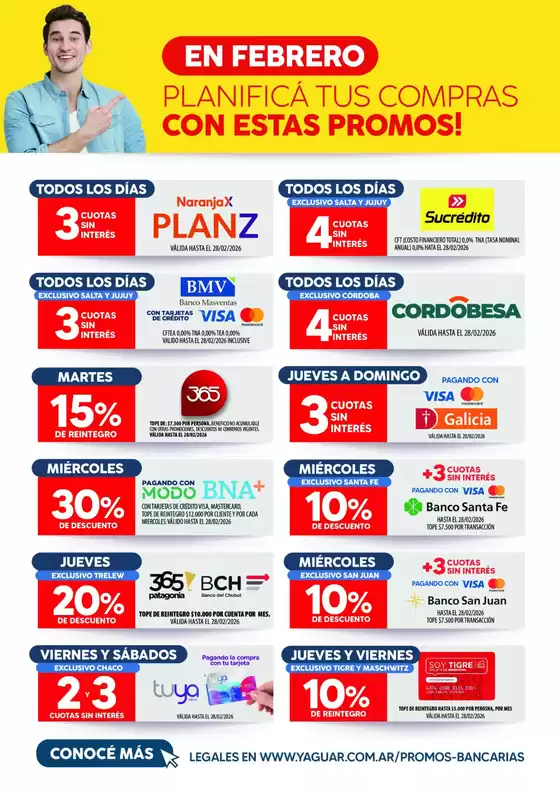Catálogo Supermercados Yaguar | En febrero! | 2026-02-05T00:00:00.000Z - 2026-02-28T00:00:00.000Z