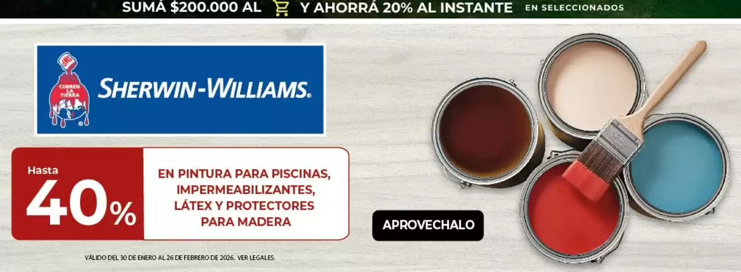 Catálogo Easy | Promoción! Hasta 40% off | 2026-02-05T00:00:00.000Z - 2026-02-26T00:00:00.000Z