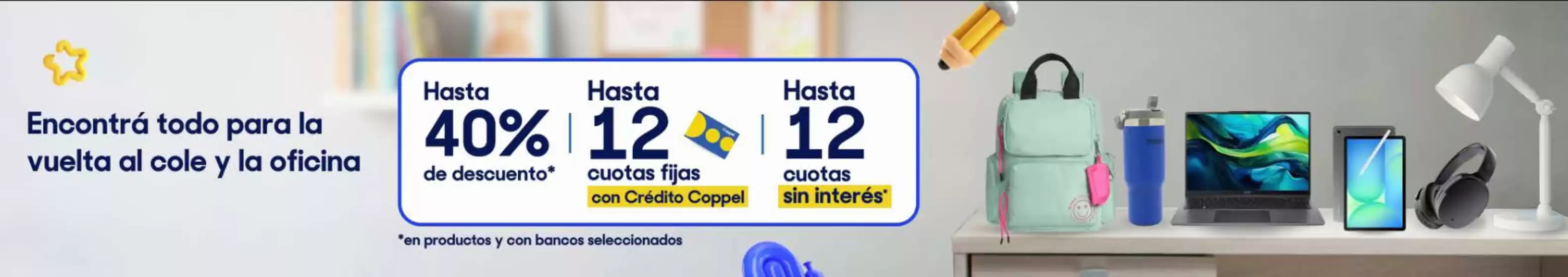 Catálogo Coppel en Quilmes | Promoción! 40% de descuento | 2026-02-05T00:00:00.000Z - 2026-02-23T00:00:00.000Z