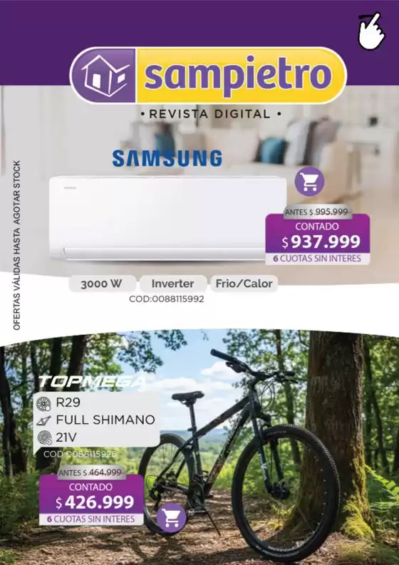 Catálogo Sampietro en Rosario | Catálogo de ofertas | 2026-02-06T00:00:00.000Z - 2026-02-28T00:00:00.000Z