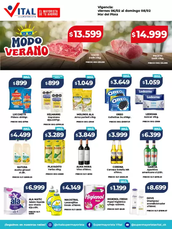 Catálogo Supermayorista Vital | Ofertas fin de semana | | 2026-02-06T00:00:00.000Z - 2026-02-08T00:00:00.000Z