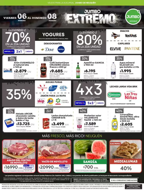 Catálogo Jumbo | Ofertas | Neuquén | 2026-02-06T00:00:00.000Z - 2026-02-08T00:00:00.000Z