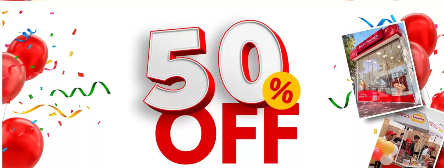 Catálogo Fiestíssima en Quilmes | 50% Off | 2026-02-06T00:00:00.000Z - 2026-02-21T00:00:00.000Z