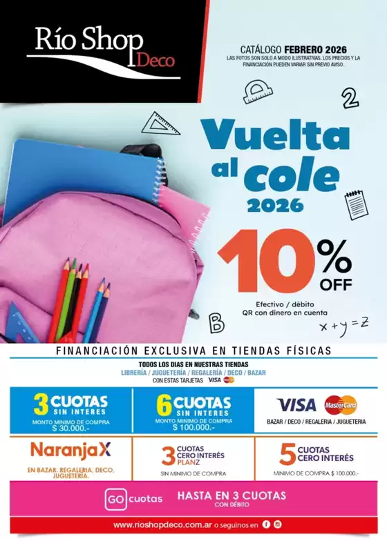 Catálogo Rio Shop Deco en Famaillá | Catálogo Rio Shop Deco | 2026-02-01T00:00:00.000Z - 2026-02-28T00:00:00.000Z