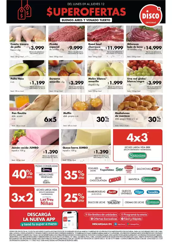 Catálogo Disco | FERIA DE FRESCOS BS. AS | 2026-02-09T00:00:00.000Z - 2026-02-12T00:00:00.000Z