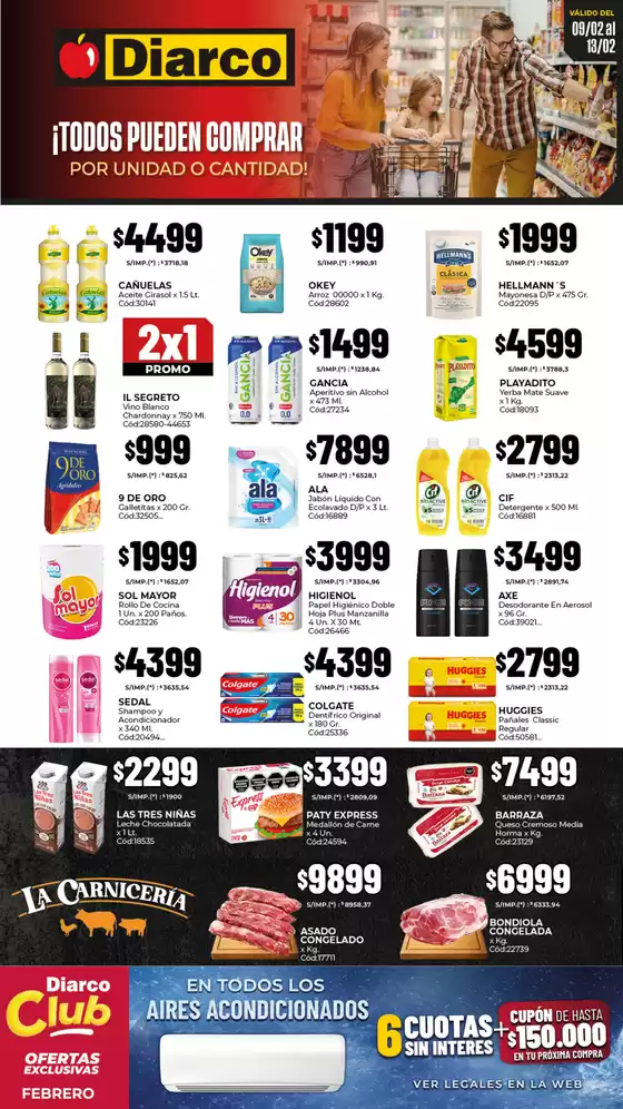 Catálogo Diarco en Ezpeleta | OFERTAS PUEBLO SUR | 2026-02-09T00:00:00.000Z - 2026-02-13T00:00:00.000Z