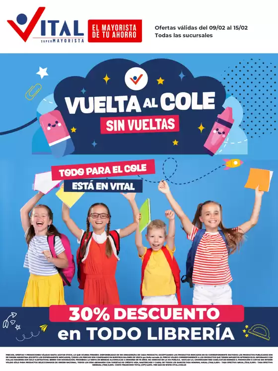 Catálogo Supermayorista Vital | Vuelta al cole | | 2026-02-09T00:00:00.000Z - 2026-02-15T00:00:00.000Z