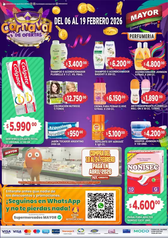 Catálogo Supermercados Mayor en Alcorta | Ofertas especiales para ti | 2026-02-06T00:00:00.000Z - 2026-02-24T00:00:00.000Z