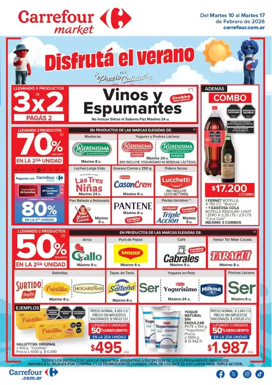 Catálogo Carrefour Market en San Juan (San Juan) | Market Paraná 10 Febrero | 2026-02-10T00:00:00.000Z - 2026-02-18T00:00:00.000Z