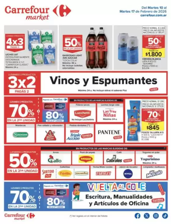 Catálogo Carrefour Market en Villa Krause | Carrefour Market 10 Febrero | 2026-02-10T00:00:00.000Z - 2026-02-18T00:00:00.000Z