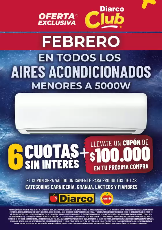 Catálogo Diarco | ESPECIAL AIRES ACONDICIONADOS | 2026-02-10T00:00:00.000Z - 2026-02-28T00:00:00.000Z