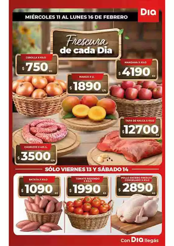 Catálogo Supermercados DIA | Nuestras mejores ofertas para ti | 2026-02-11T00:00:00.000Z - 2026-02-16T00:00:00.000Z