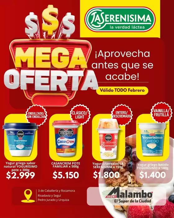 Catálogo Supermercados Malambo en San Juan (San Juan) | Nuevas ofertas para descubrir | 2026-02-01T00:00:00.000Z - 2026-02-28T00:00:00.000Z