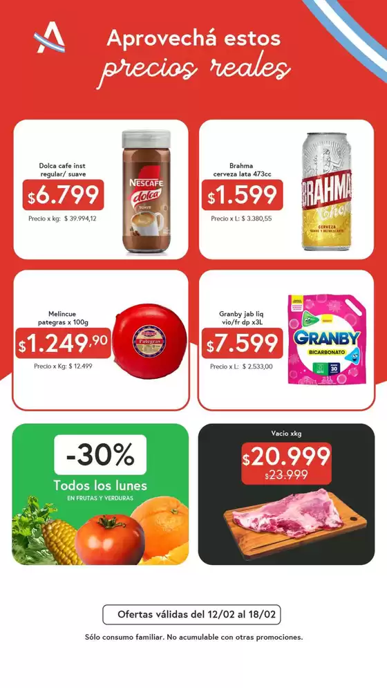 Catálogo El Abastecedor | Descuentos y promociones | 2026-02-12T00:00:00.000Z - 2026-02-18T00:00:00.000Z