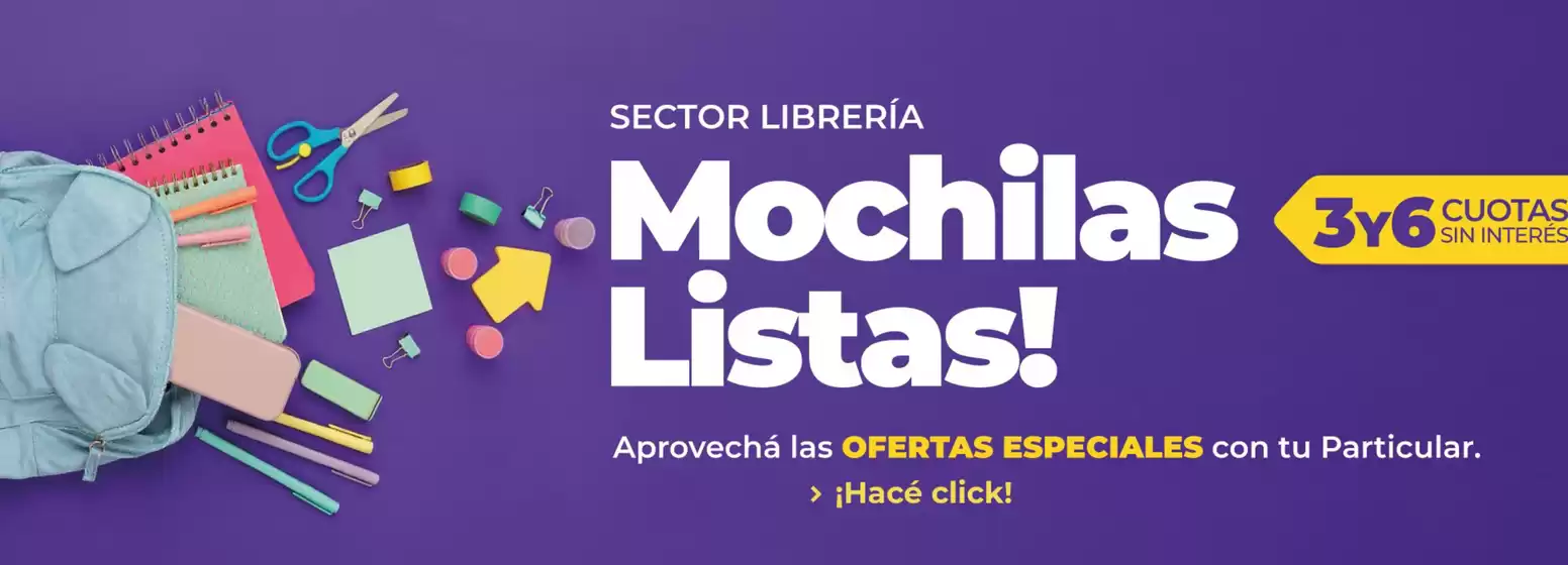 Catálogo Supermercados Pingüino en Río Cuarto | Mochilas Listas! | 2026-02-13T00:00:00.000Z - 2026-02-28T00:00:00.000Z