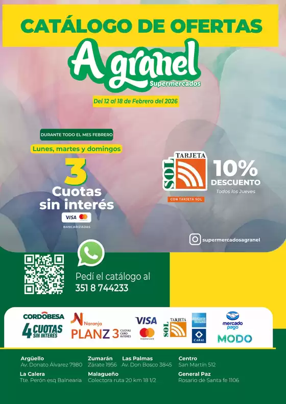 Catálogo Supermercados A Granel en Ramos Mejía | Del 12 al 18 de Febrero del 2026 | 2026-02-13T00:00:00.000Z - 2026-02-18T00:00:00.000Z