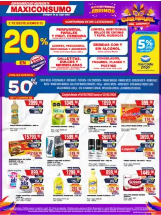 Catálogo Maxiconsumo | Ofertas Maxiconsumo | 2026-02-16T00:00:00.000Z - 2026-02-22T00:00:00.000Z