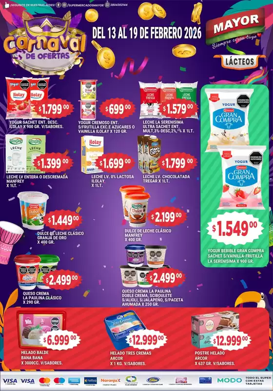 Catálogo Supermercados Mayor | Gangas y ofertas actuales | 2026-02-13T00:00:00.000Z - 2026-02-19T00:00:00.000Z