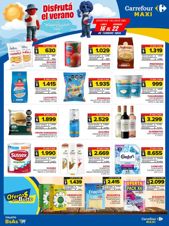 Catálogo Carrefour Maxi | Carrefour Maxi 16 Febrero | 2026-02-16T00:00:00.000Z - 2026-02-23T00:00:00.000Z