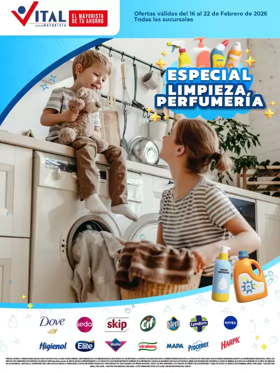 Catálogo Supermayorista Vital | Especial limpieza | | 2026-02-16T00:00:00.000Z - 2026-02-22T00:00:00.000Z