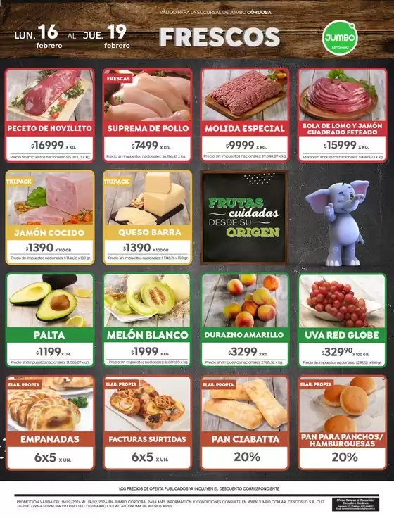 Catálogo Jumbo en Salta | Ofertas | Córdoba | 2026-02-16T00:00:00.000Z - 2026-02-19T00:00:00.000Z