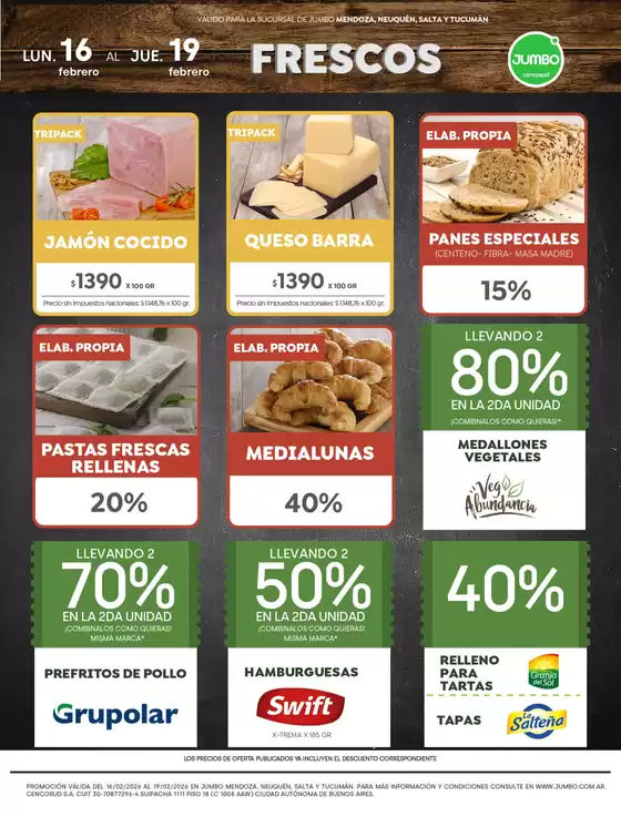 Catálogo Jumbo en Salta | Ofertas | Interior | 2026-02-16T00:00:00.000Z - 2026-02-19T00:00:00.000Z